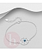 Bratara din argint model Dream Catcher cu piatra turcoaz