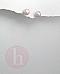 Cercei argint perle de cultura mov 6 mm