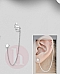 Cercel ear cuff pentru o singura ureche cu lant si stea