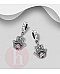 Charm - talisman argint pentru bratara, model Hamsa