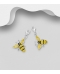 Charm - talisman din argint model albina