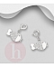 Charm - talisman din argint model peste