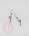 Charm - talisman pentru bratara din argint, model pistol