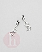 Charm talisman pisica argint