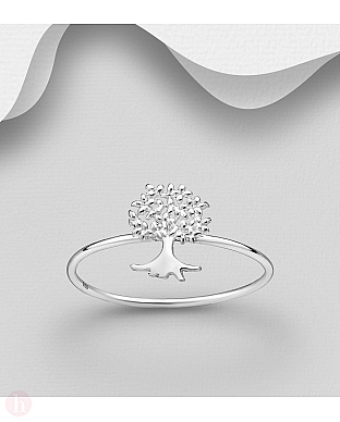 Inel argint model Tree of Life