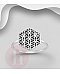 Inel din argint cu hexagon si floarea vietii - Flower of Life Inel din argint cu hexagon si floarea vietii - Flower of Life