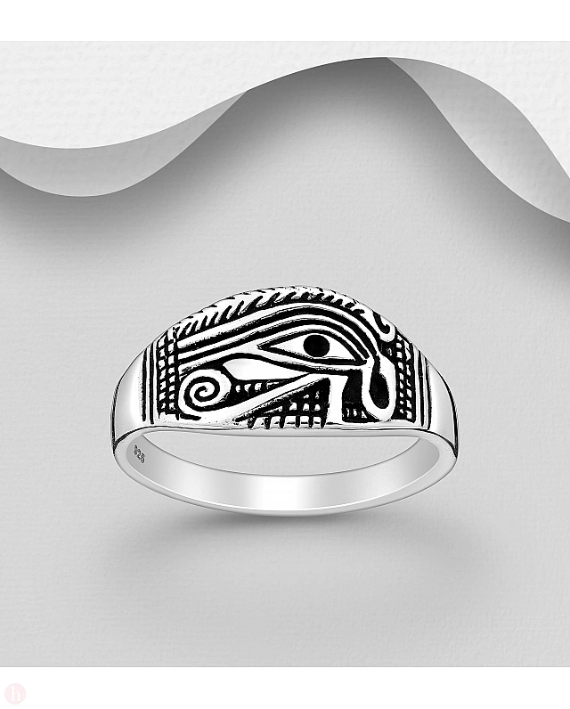 Inel din argint Ochiul lui Horus