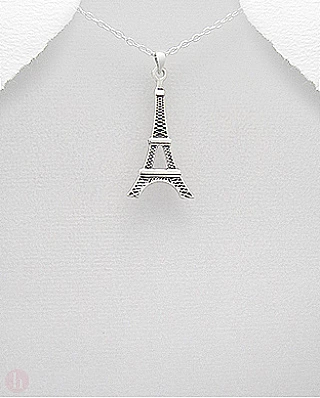 Pandantiv argint Turnul Eiffel