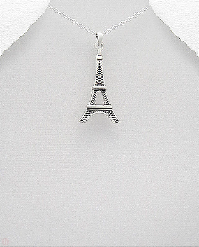 Pandantiv argint Turnul Eiffel